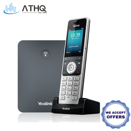 Yealink W76P Cordless DECT Handset IP Phone SIP System Office Supplies