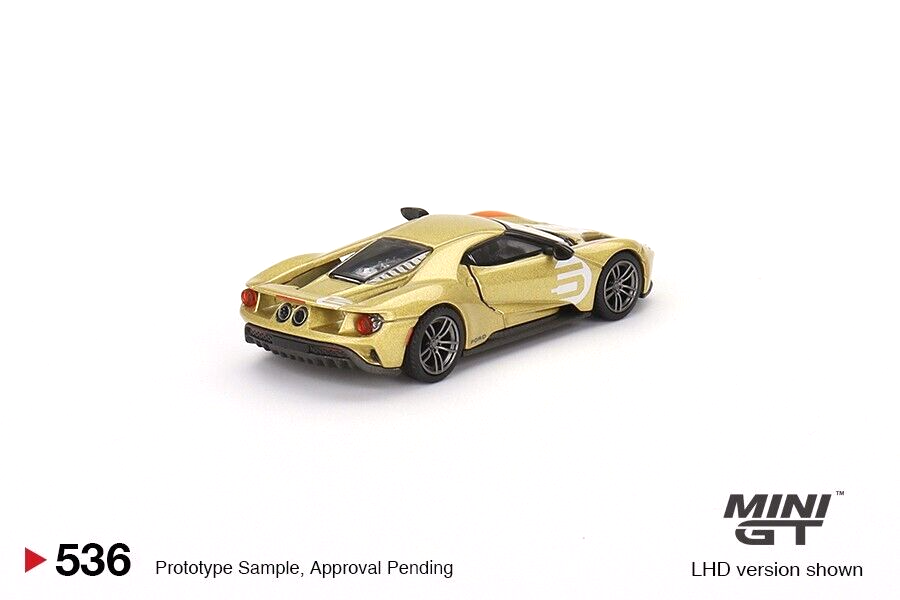MINI GT 1/64 フォード GT ホルマン・ムーディ 536 Mini GT Ford GT Holman Moody Heritage Edition Metal Diecast Car