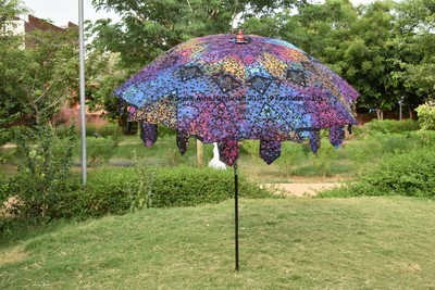 Indian Tie Dye Star Mandala Garden Umbrella Outdoor Patio Parasols Wedding Decor Ebay