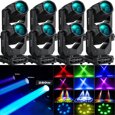 400W Stage lights Zoom Moving Head 17Gobo Strobe Lights DMX Disco KTV Club Party