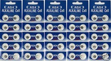 50 AG4 LR626 377 SR66 1.5V Alkaline Button Cell Watch Batteries Ships From USA