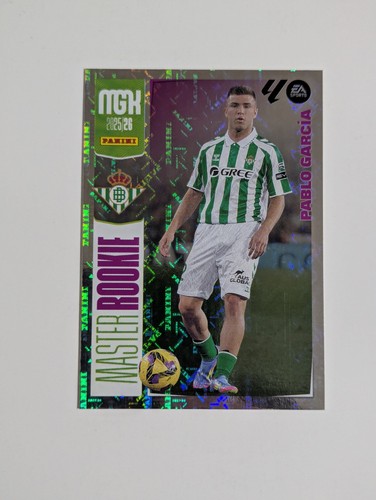 PABLO GARCIA ROOKIE RC #418 BETIS 2025-26 CARD MEGACRACKS PANINI 25/26