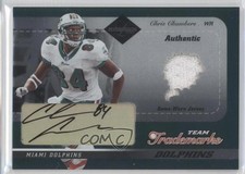 2003 Leaf Limited Team Trademarks 39/50 Chris Chambers #LT-7 Auto 0a1
