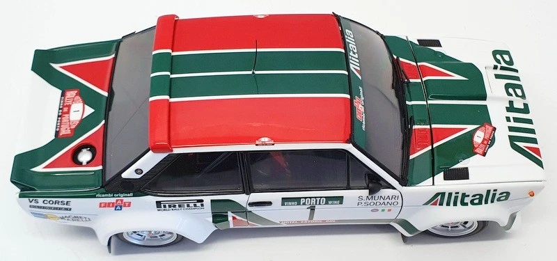 Модель автомобиля Kyosho масштаб 1:18 08376B - Fiat 131 Abarth 1978 ралли Португалии No1 - Изображение 4 из 4