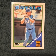Topps 1988 Kevin Seitzer #275 All-Star Rookie Kansas City Royals MLB