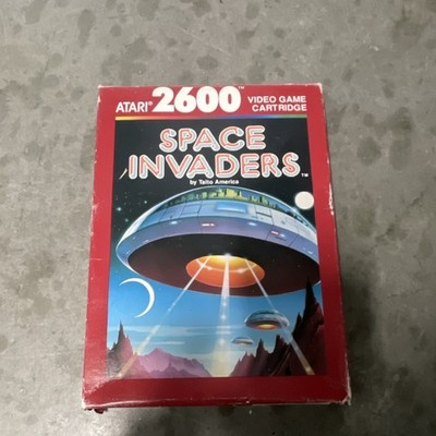 Atari Space Invaders Atari 2600 Shooter Arcade Game CIB Great Condition  