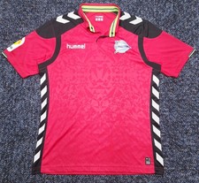 Camiseta de fútbol Hummel Deportivo Alaves 2017-18 visitante rosa de la Liga para hombre...