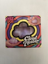 Schylling Nee Doh Cloud Pleaser Soft Doh Squish Toy Purple Needoh Brand New