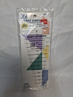 EZ Quilting Easy Dresden Quilting Ruler 1