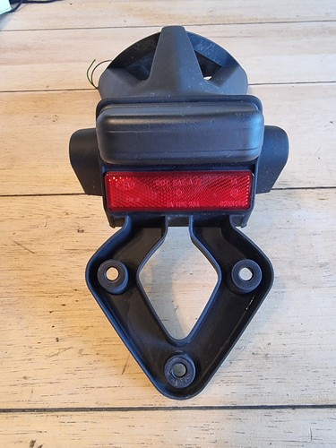 BMW S1000RR 2009-18 KOTFLÜGEL HINTEN KENNZEICHENHALTER MIT LICHT GUTER ZUSTAND