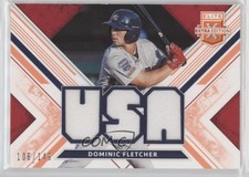 2019 Panini Elite Extra Edition Orange 106/149 Dominic Fletcher #USA-DF 02os