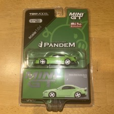 Mini GT Pandem Rocket Bunny Nissan Silvia S15 Green #500 New Sealed
