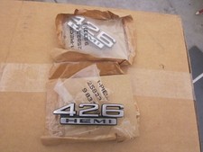 Nos 1966-67 426 Hemi Emblems