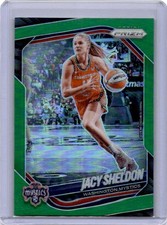 2025 Panini Prizm WNBA #113 Jacy Sheldon Green Prizms