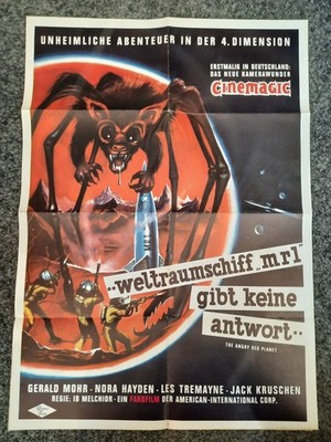 Weltraumschiff MR 1 gibt keine Antwort Filmplakat A1