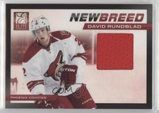 2011-12 Panini Elite New Breed Materials David Rundblad #8 g9s