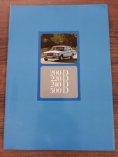 Mercedes-Benz 200D 220D 240D 300D W123 04/76 da confezione originale depliant