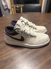 Size 8 - Air Jordan 1 Premium Low Ivory Baroque Brown.  Appear brand new.