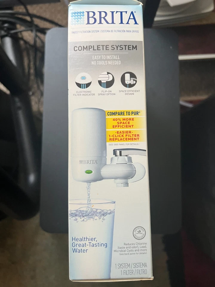 BRITA- Faucet Water Filter System Filtration Purifier- No Tools Needed - Image 3 of 4