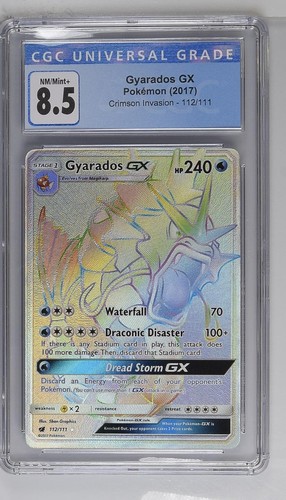 Gyarados-GX graded CGC 8.5 for sale on eBay