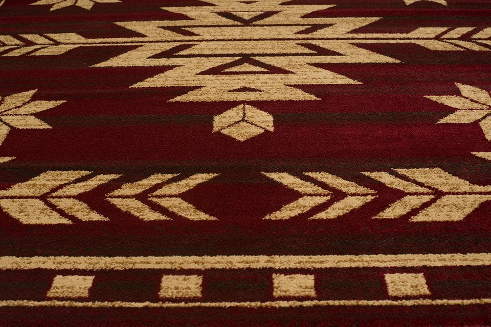 Alfombra Red Medallion Arrows United Weavers 750-00130 - abril 7' 10" x 10' 6" Foto 3 de 4