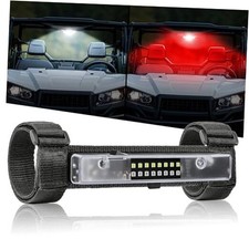 UTV Dome Light, Roll Bar Light Interior Dome Lights Battery Red and White