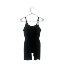 Maidenform One Piece Firm Compression Shapewear Bodysuit Black Size L