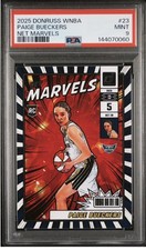 Donruss WNBA Paige Bueckers RC PSA 9💎 Net Marvels ROOKIE📈Dallas ROOKIE Slab🎉