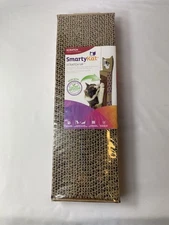 SmartyKat Scratch Up Corrugated Hanging Cat Scratcher, Catnip Infusion - Brown