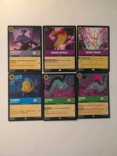 Disney Lorcana The Little Mermaid 6 Card Lot