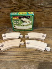 BRIO wooden railway 33337, Small curved track. 13C 