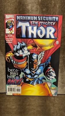 THE MIGHTY THOR #30 - BETA RAY BILL APPEARANCE! MARVEL COMICS, MAXIMUM SECURITY!