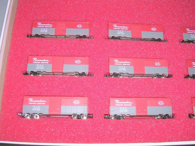 Con-Cor N Scale (Pacemaker Freight Service) Add-On Set  #840412 New York Central - Image 2 of 4