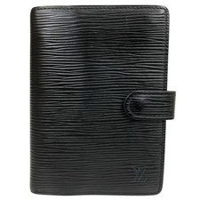 Auth Louis Vuitton Agenda PM Notebook Cover Epi Day Planner Cover R20052 CA0977