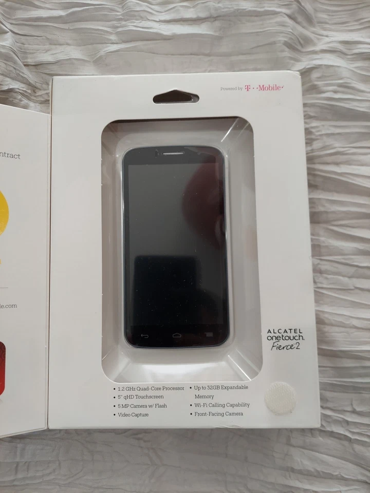 Brightspot Alcatel one touch Fierce 2 Prepaid phone Powered by T-MOBILE - Image 3 of 4