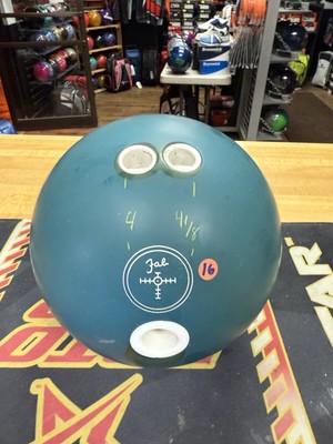 Used Hammer Blue Urethane Hammer Bowling Ball 16lbs | eBay