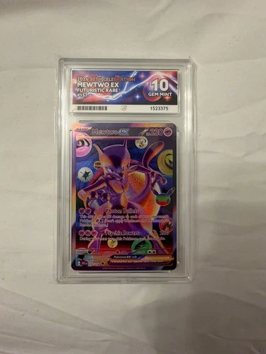 ACE 10 Mewtwo EX 157/128 30th Celebration Anniversary Future Rare Perfect Subs