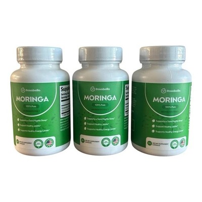 3bottles Moringa Powder Capsules Pure Nutrient-Rich Moringa Powder A Natural
