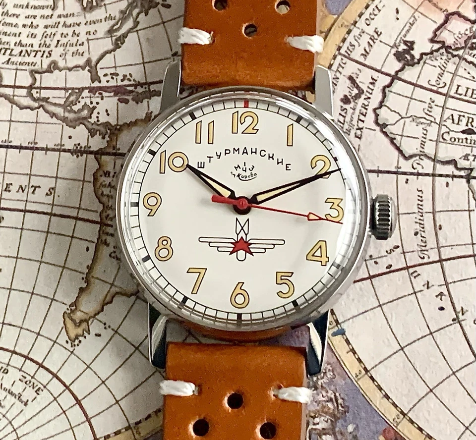 Reloj STURMANSKIE Gagarin Raketa Cal.2609, 16j, reparado Foto 4 de 4