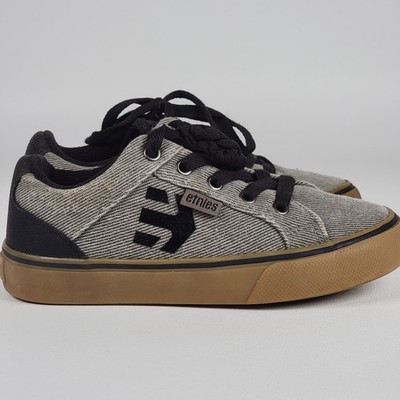 Etnies Grinder  Dark Grey/Gum Skate Shoe Youth 13