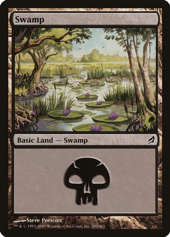 Swamp Lorwyn LP MTG 293