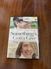 Something's Gotta Give (DVD, 2003)