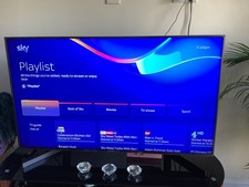 Sony Bravia 49inch Smart4K TV for sale comes with TV table, Remote & Sound Bar
