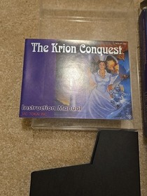 The Krion Conquest Nintendo NES Complete in Box CIB RARE Vic Tokai 1990 NTSC USA