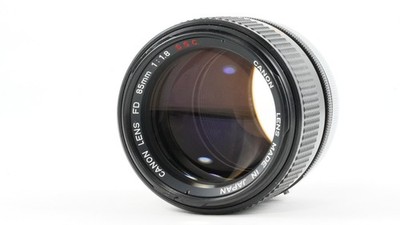 Canon FD 85mm f/1.8 S.S.C. SSC Prime Portrait MF Lens From JAPAN