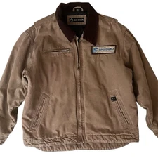 Dri Duck Outlaw Heavy Duck Canvas Coat Mens XL Tan Insulated Rugged Workwear