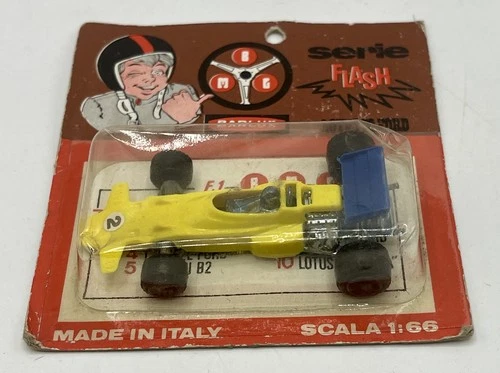 F1 Lotus 72 Ford Yellow at 1:66° - BARLUX Flash Series 73002 - 1970's - New