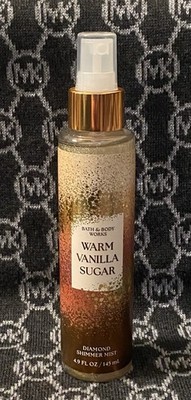 NEW Bath & Body Works Diamond Shimmer Mist Warm Vanilla Sugar 4.9 fl oz
