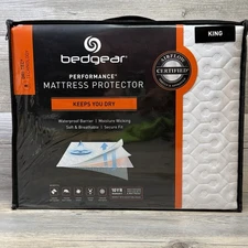 Bedgear King Mattress Protector Dri-Tec Airflow Performance 77x80 in.