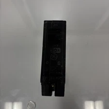 ge 30 amp breaker single pole
